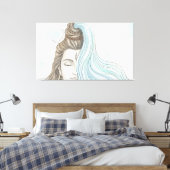 Shiva Leinwanddruck (Insitu (Schlafzimmer))