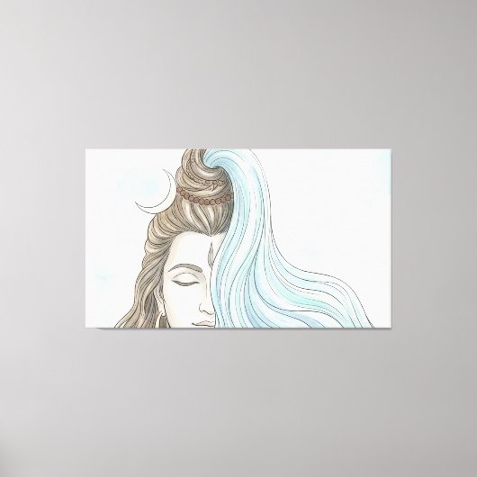 Shiva Leinwanddruck (Vorderseite)