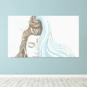 Shiva Leinwanddruck (Insitu (Holzboden))