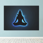 Shiva Leinwanddruck (Insitu (Holzboden))