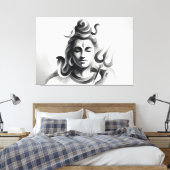 Shiva Leinwanddruck (Insitu (Schlafzimmer))