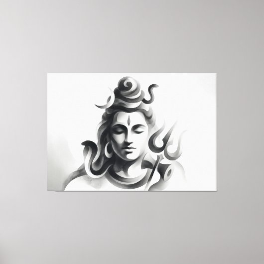 Shiva Leinwanddruck (Vorderseite)