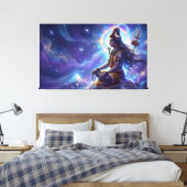 Shiva Leinwanddruck (Insitu (Schlafzimmer))