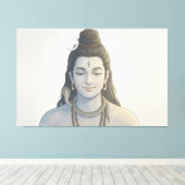 Shiva Leinwanddruck (Insitu (Holzboden))