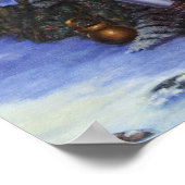 Shiva Mahadeva Poster Print (Ecke)