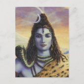 Shiva Mahadeva Postkarte (Vorderseite)