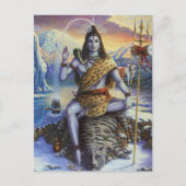Shiva Mahadeva Postkarte (Vorderseite)