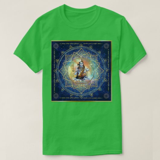 Shiva Mahamrityunjaya Health Peace - amp Pro T-Shirt (Design vorne)