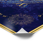 Shiva Mahamrityunjaya - Karma Purifying Poster (Ecke)