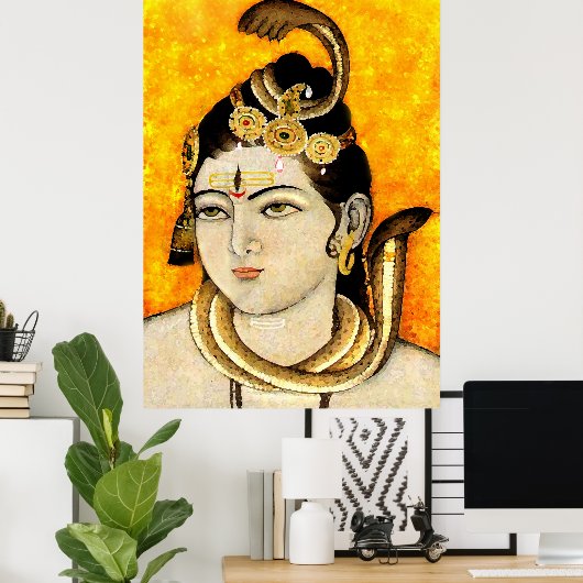 Shiva / Mahesh Poster (Heimbüro)