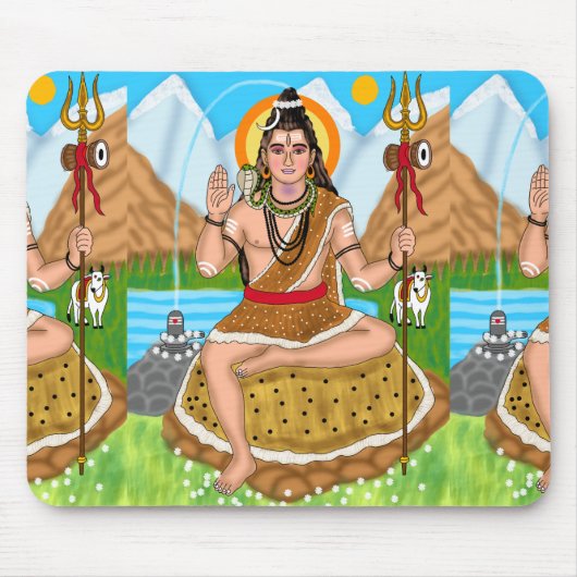 Shiva-Mauspad  Mousepad (Vorne)