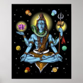 Shiva Meditation Poster (Vorne)