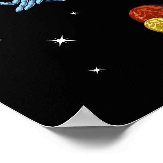 Shiva Meditation Poster (Ecke)