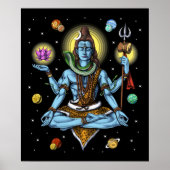 Shiva Meditation Poster (Vorne)