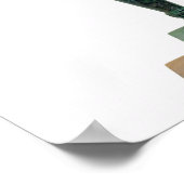 Shiva mit vielen Armen und Köpfen, Angkor Poster (Ecke)