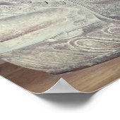 Shiva mit zehn Armen, von Thap Banh It Temple, Poster (Ecke)