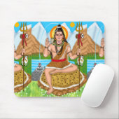 Shiva Mouse Pad Mousepad (Mit Mouse)