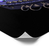 Shiva Music DJ Poster (Ecke)