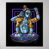 Shiva Music DJ Poster (Vorne)