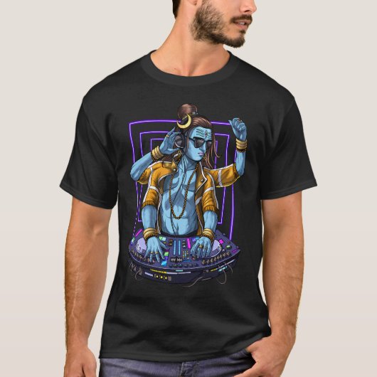 Shiva Music DJ T-Shirt (Vorderseite)