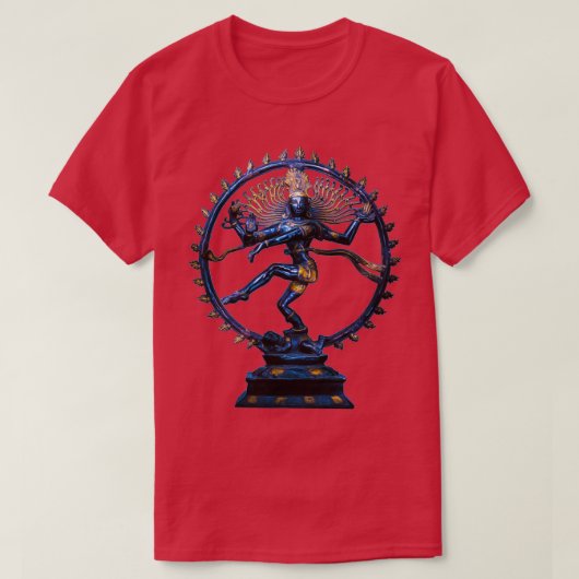 Shiva Nataraj Lord of the Cosmic Dance and Remover T-Shirt (Design vorne)