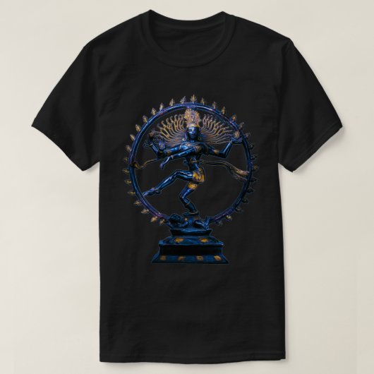 Shiva Nataraj Lord of the Cosmic Dance and Remover T-Shirt (Design vorne)