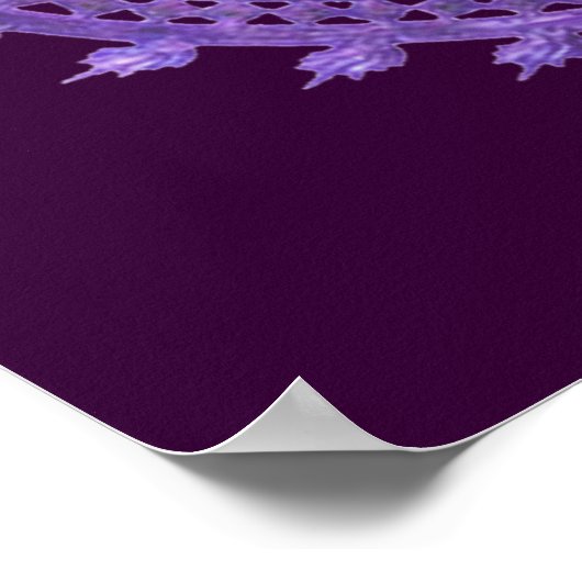 Shiva Nataraj Poster (Ecke)