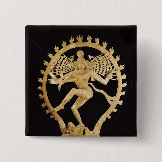 Shiva Nataraja Button (Vorderseite)