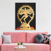 Shiva Nataraja Leinwanddruck (Insitu (Wohnzimmer))
