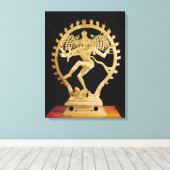 Shiva Nataraja Leinwanddruck (Insitu (Holzboden))