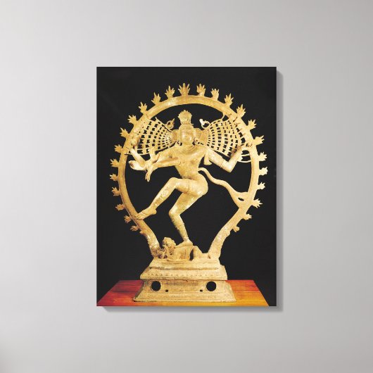 Shiva Nataraja Leinwanddruck (Vorderseite)