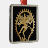 Shiva Nataraja Silbernes Ornament (Rechts)