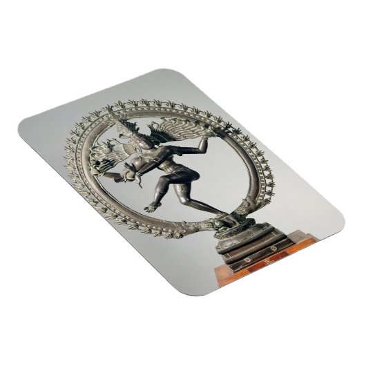 Shiva Nataraja, Tamil Nadu, Late Chola (Bronze) Magnet (Rechte Seite)