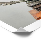 Shiva Nataraja, Tamil Nadu, Late Chola (Bronze) Poster (Ecke)