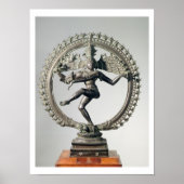 Shiva Nataraja, Tamil Nadu, Late Chola (Bronze) Poster (Vorne)