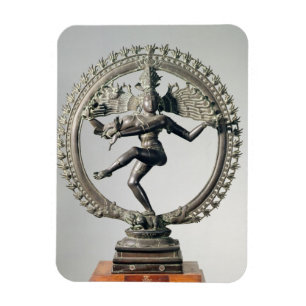 Shiva Nataraja, Tamil Nadu, spätes Chola (Bronze) Magnet