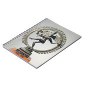 Shiva Nataraja, Tamil Nadu, spätes Chola (Bronze) Notizblock (Linke Seite)