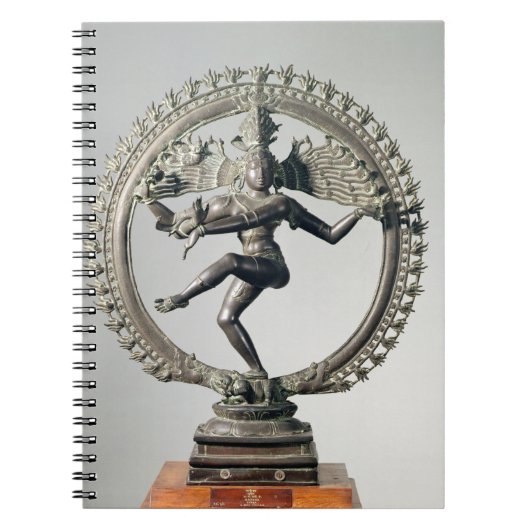 Shiva Nataraja, Tamil Nadu, spätes Chola (Bronze) Notizblock (Vorderseite)