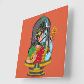 Shiva Parvati Göttliche Uhr  (Winkel)