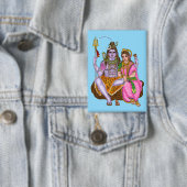 Shiva Parvati Knopf Button (Insitu)