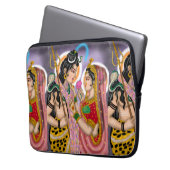 Shiva Parvati Laptop Cover (Vorderseite Links)