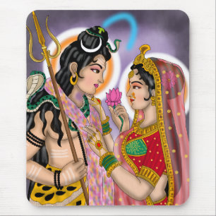 Shiva Parvati-Mauspad Mousepad