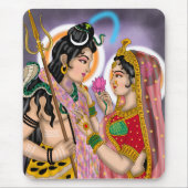 Shiva Parvati Mouse Pad Mousepad (Vorne)