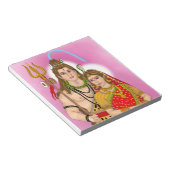 Shiva Parvati Notepad Notizblock (angewinkelt)
