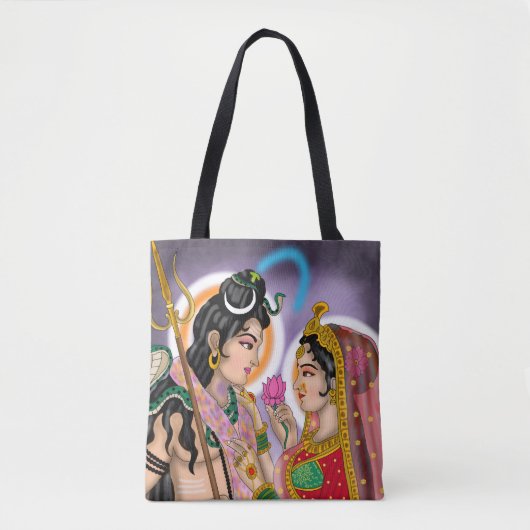 Shiva Parvati-Tasche Tasche (Vorderseite)