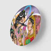 Shiva Parvati Wanduhr (Winkel)