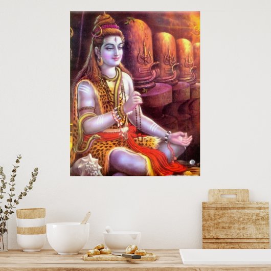 Shiva Poster (Küche)