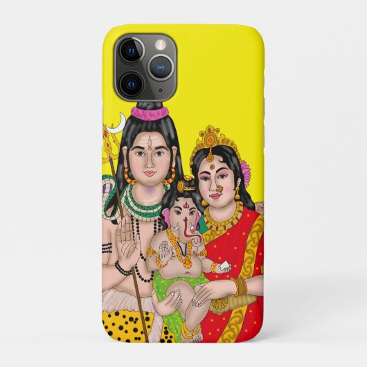Shiva’s Family Phone Cover (Rückseite)