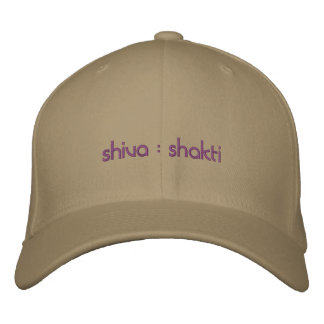 Shiva Shakti Yoga Hat Bestickte Kappe