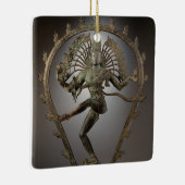 Shiva Statue Foto Keramikornament (Rechts)